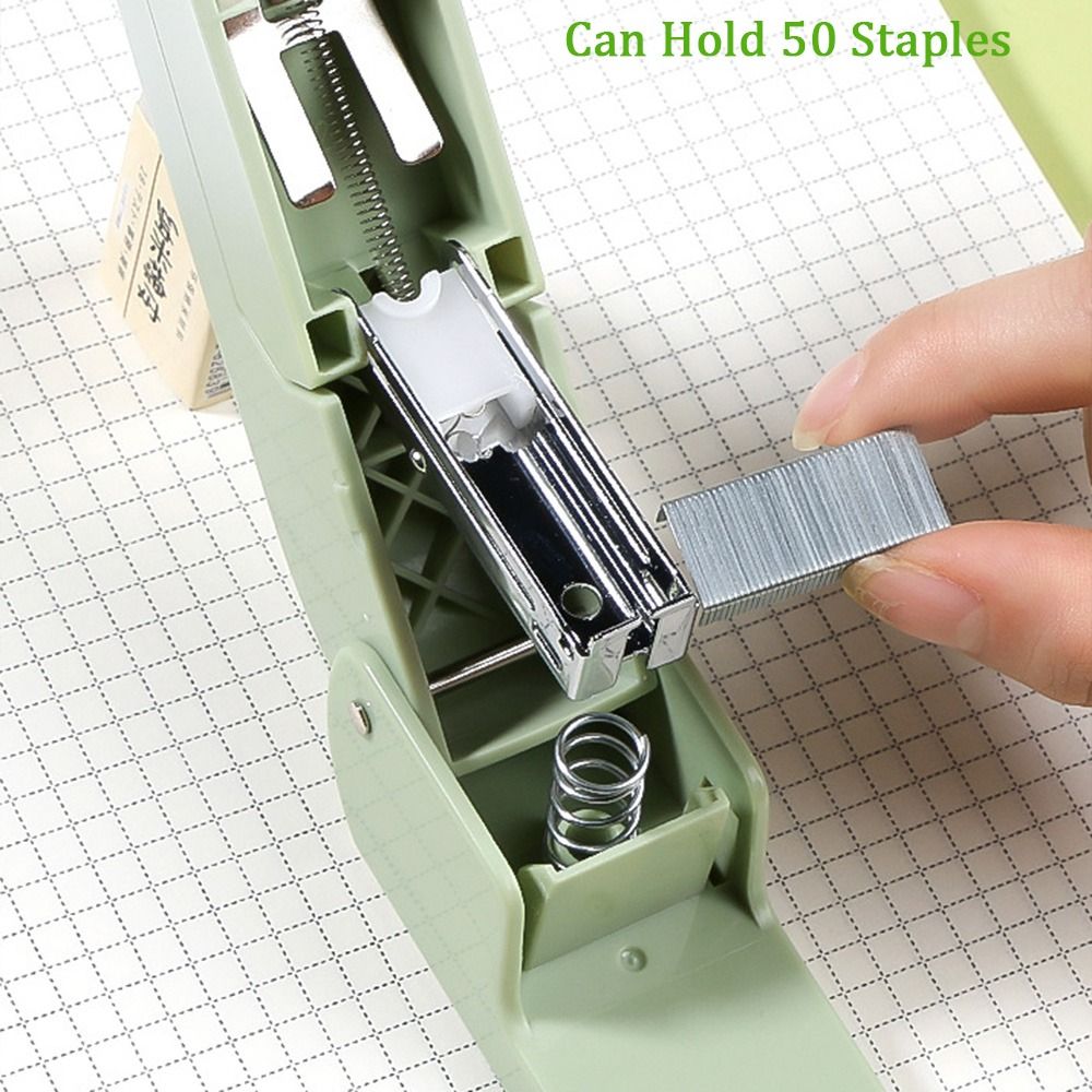 Stapler Heavy Duty - 360 Degree Rotary Desktop Stapler Effortless
