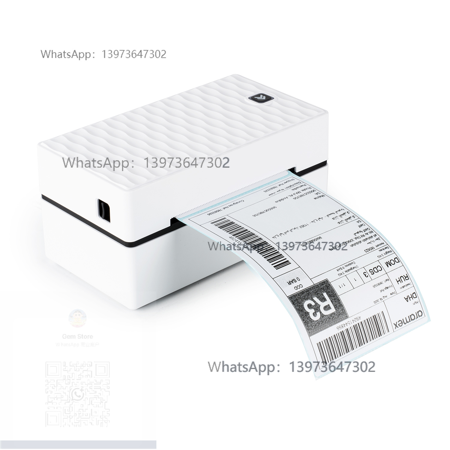 Label Printer - 4x6 USB Bluetooth Thermal Printer Desktop