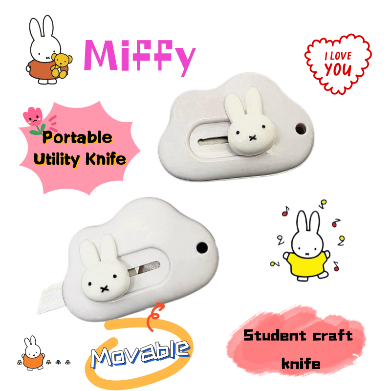 Miffy rabbit art knife creativ - Printer Paper ulasan dan harga