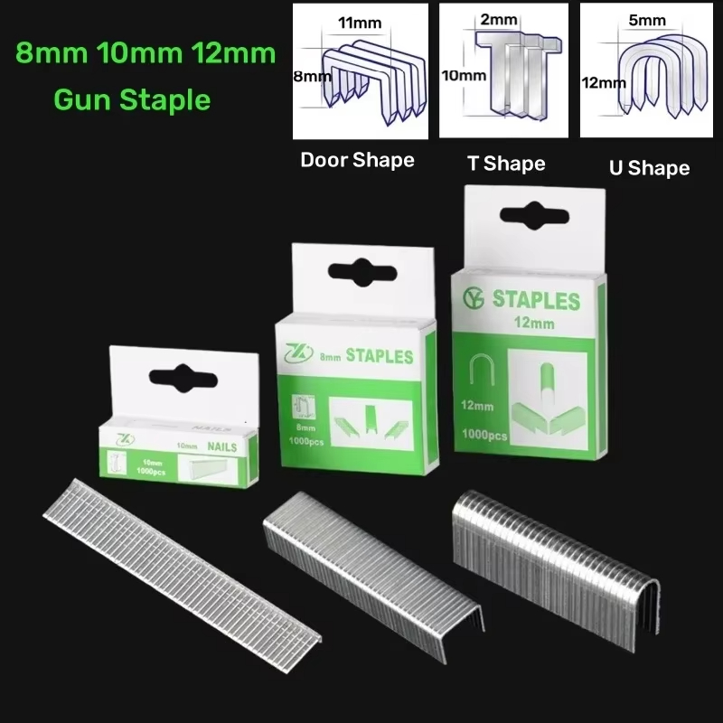 1000PC U/T/Door Shaped Staples - Stapler Heavy Duty ulasan dan harga