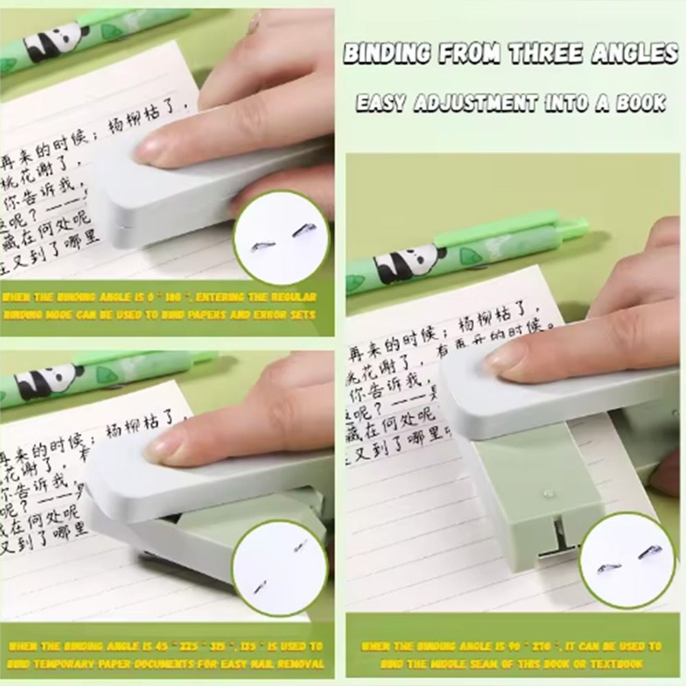 360 Degree Rotary Desktop Stap - Stapler Heavy Duty ulasan dan harga