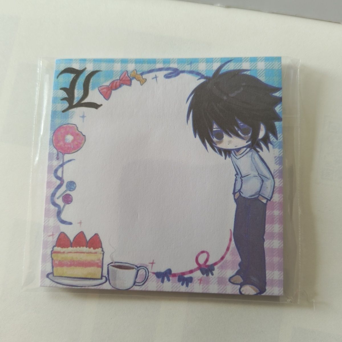 Death Note L Anime Memo Pad Cu - Printer Paper ulasan dan harga