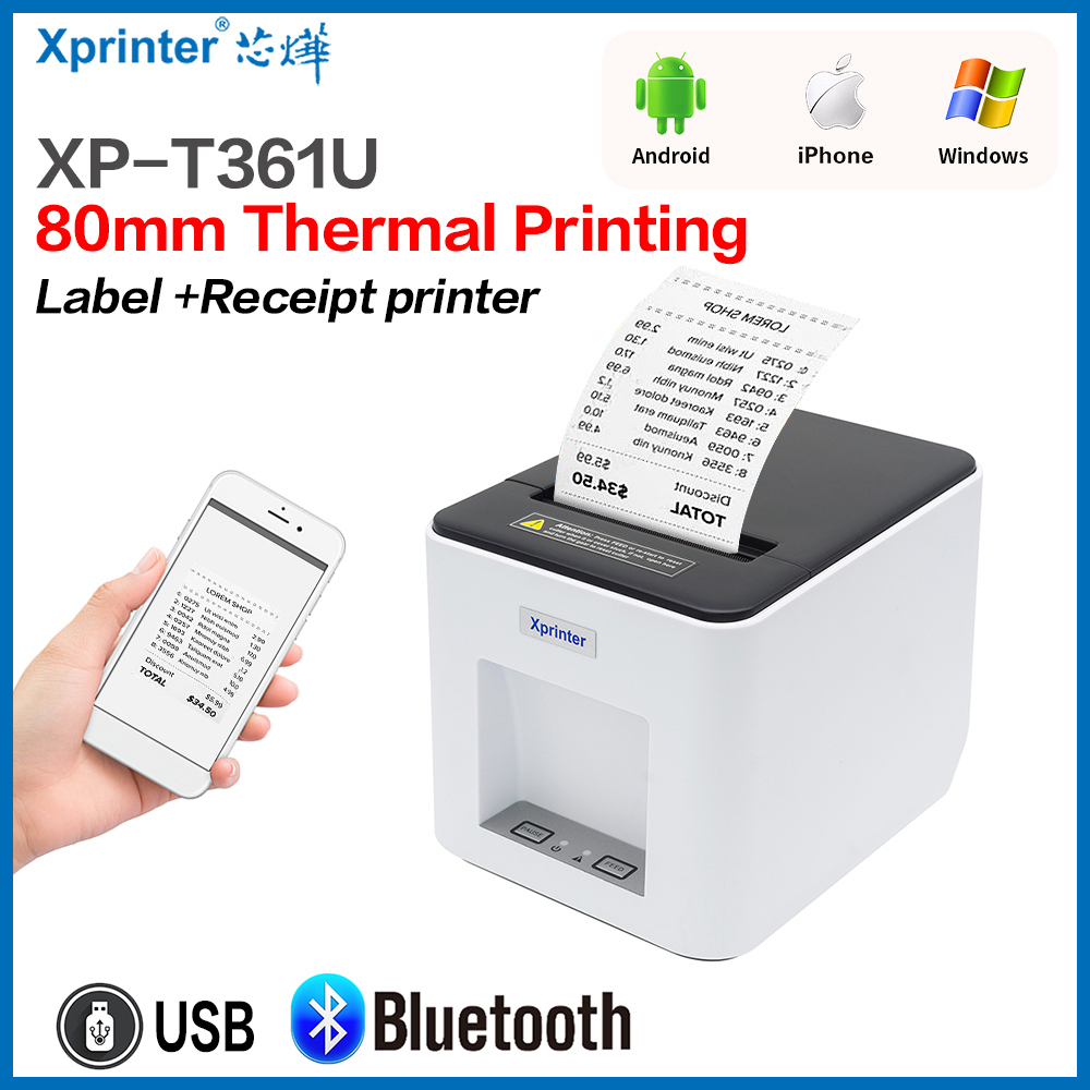 Xprinter 361B Thermal Label Pr - Commercial Book Printing Machines ulasan dan harga