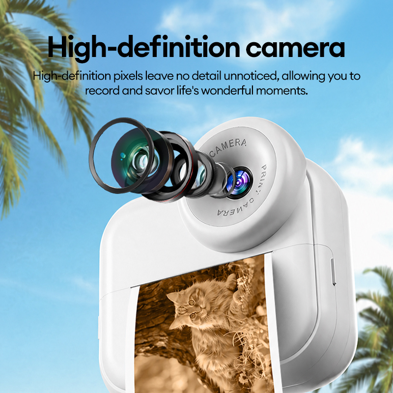 Lenovo DY35 Portable Instant C - Photo Printer ulasan dan harga