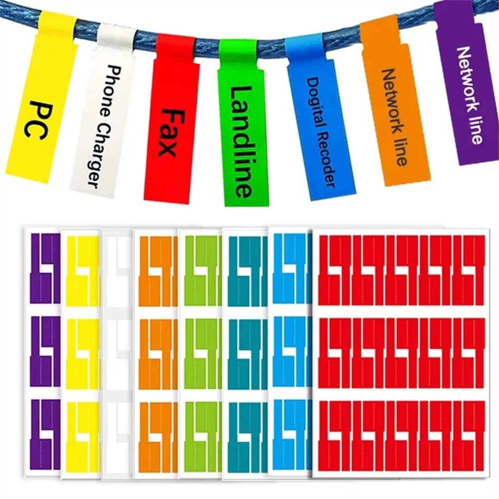 Waterproof Cable Labels Tags C - Label Maker ulasan dan harga