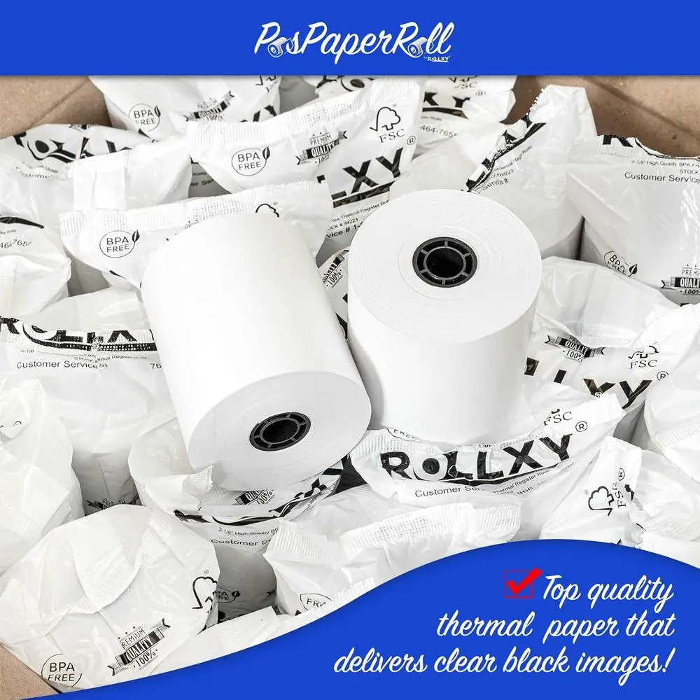 3 1/8 x 230mm Thermal Paper Ro - Printer Paper ulasan dan harga